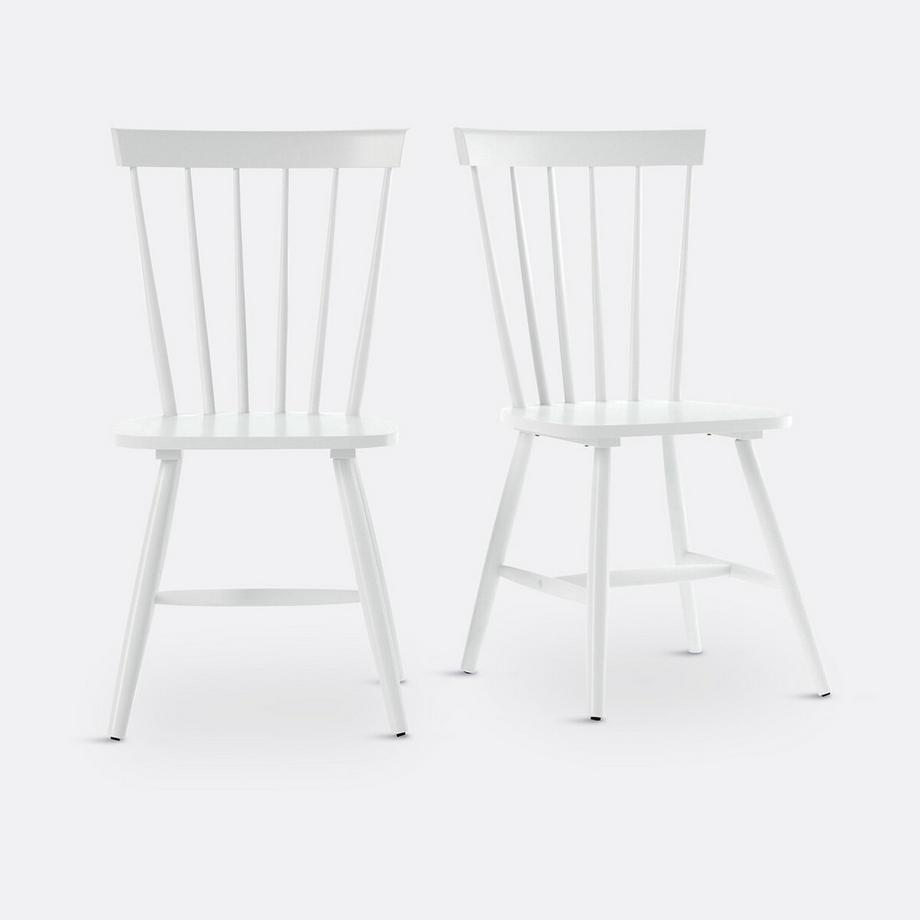 La Redoute Intérieurs Satz von 2 Sprossenstühlen aus massivem Hevea  