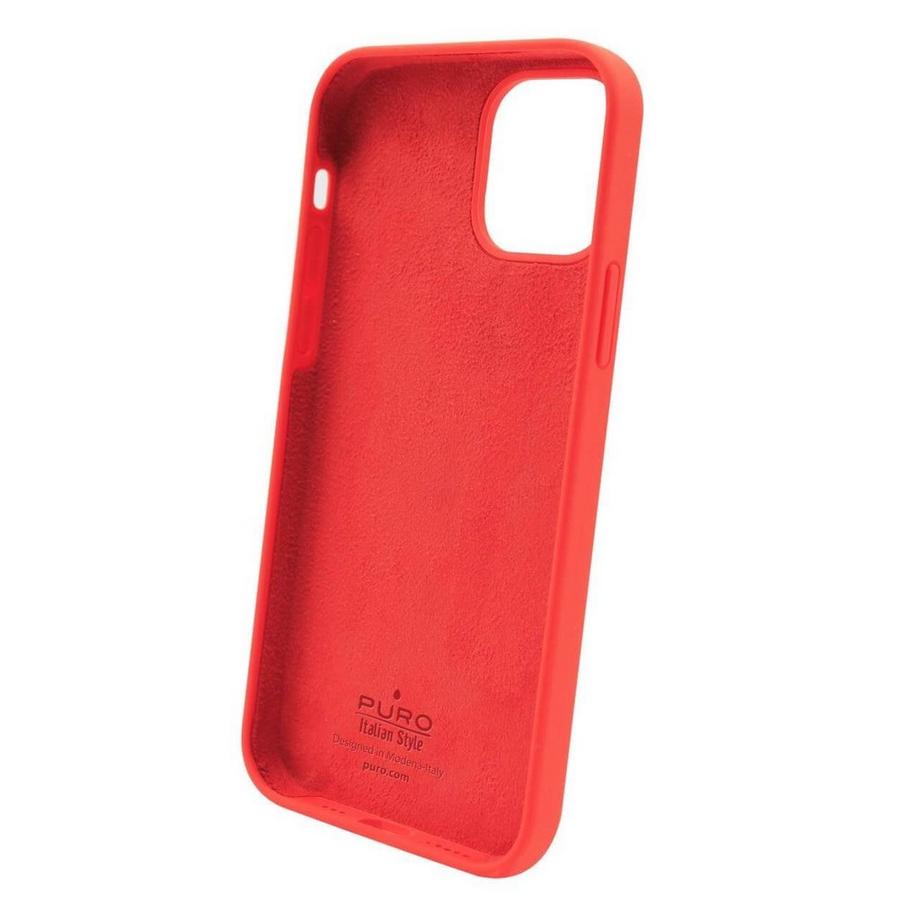 Puro®  Coque Icon Puro pour iPhone 12 Pro Rouge 