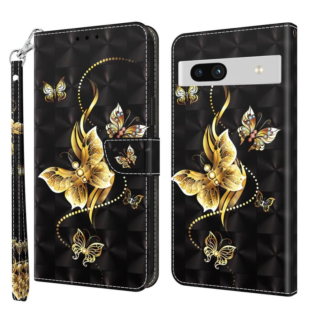 Image of Google Pixel 7a - Etui Glitzer Effekt