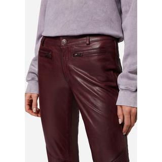 RICANO  Pantalon en cuir  Donna, avec éléments de biker 