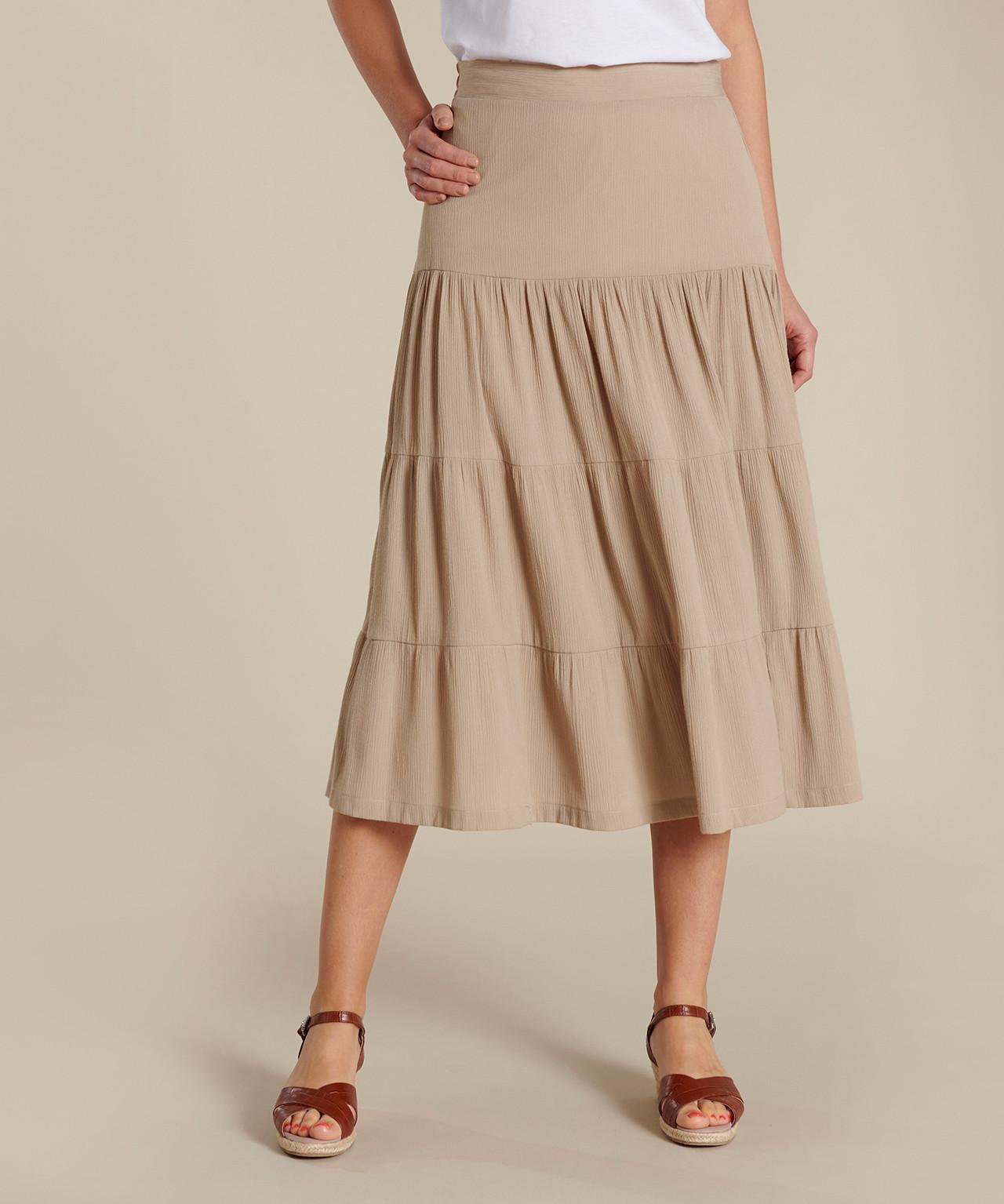 Image of Weiter Rock. Damen Braun 42/44