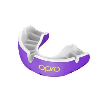 OPRO Self-Fit Junior Gold - Purple/Pearl - NEW