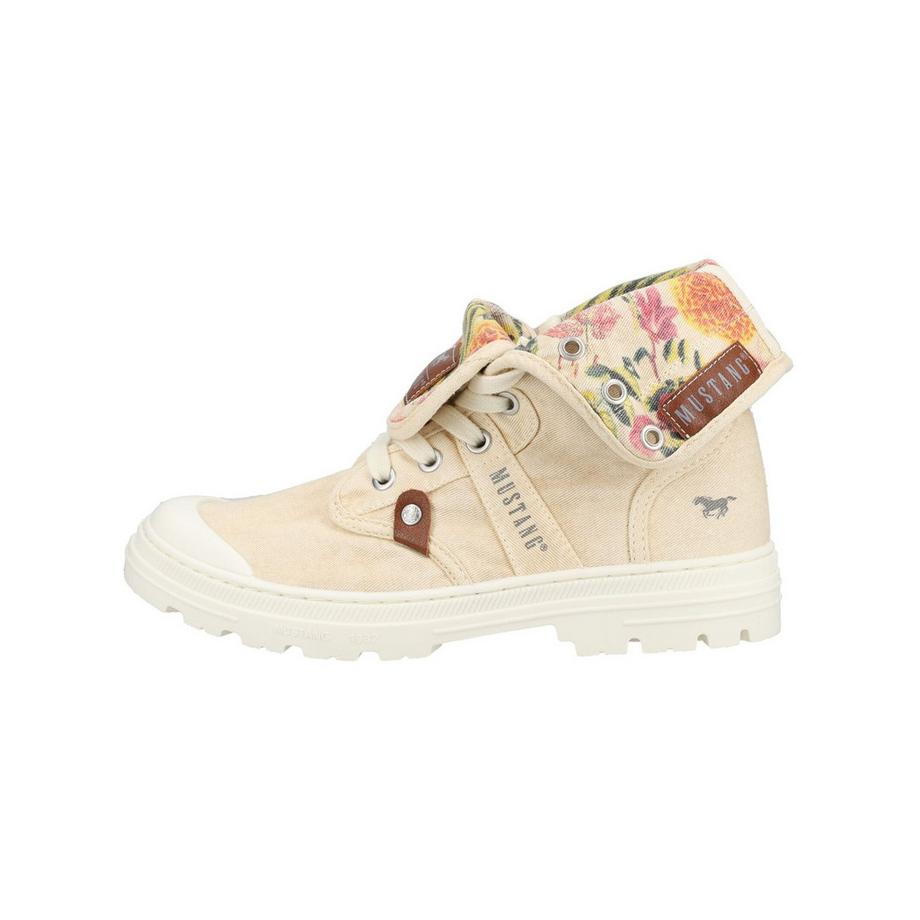 Mustang Sneaker Alta con Stampa Floreale  