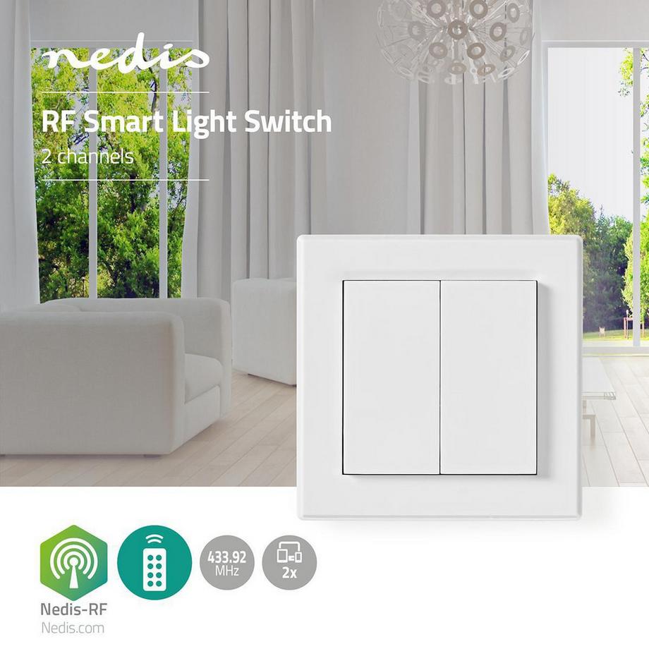 Nedis  RF Plug | 433 MHz | 18 W | Vit 