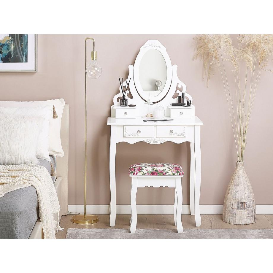 Beliani  Schminktisch aus MDF-Platte Modern AMOUR 