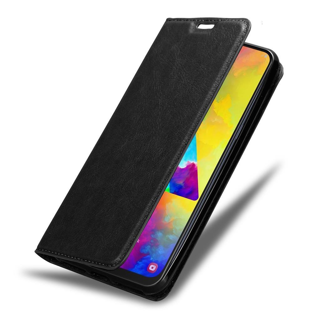 Cadorabo  Housse compatible avec Samsung Galaxy M20 - Coque de protection avec fermeture magnétique, fonction de support et compartiment pour carte 