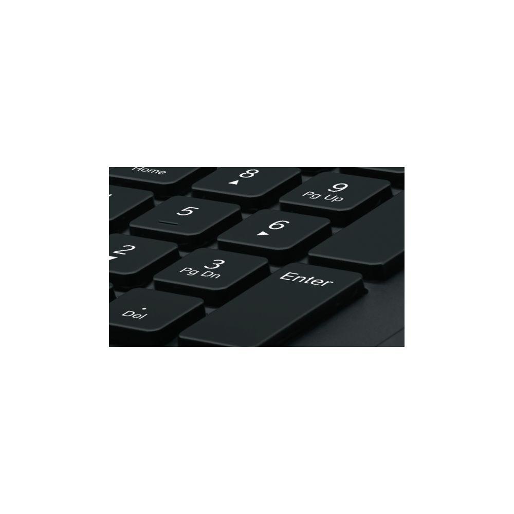 Logitech  Corded Keyboard K280e - Svizzera 