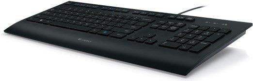 Logitech  Corded Keyboard K280e - Schweiz 