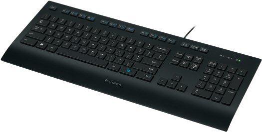 Logitech  Corded Keyboard K280e - Svizzera 