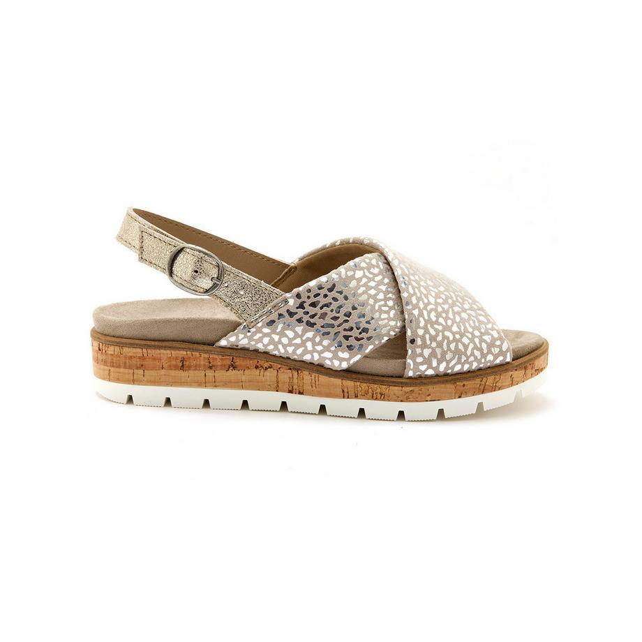 sandali in pelle da donna