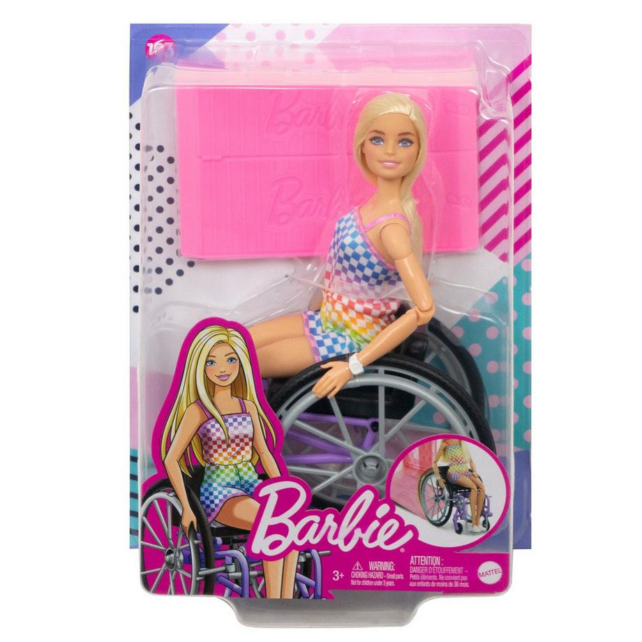 Barbie  Fashionistas Puppe im Rollstuhl 