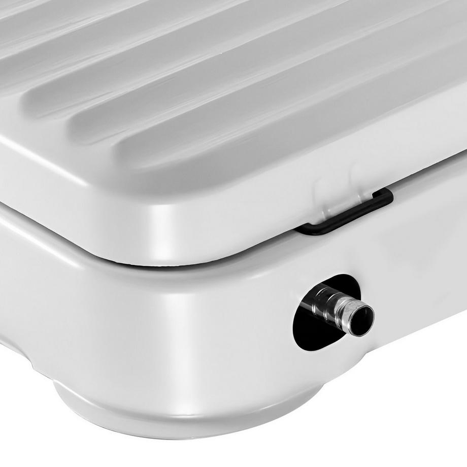 Avizar  2-Flammen-Gaskocher mit Deckel 