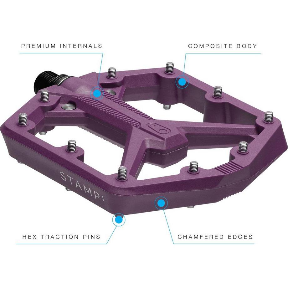 CrankBrothers  Pédale  Stamp 1 Gen 2 