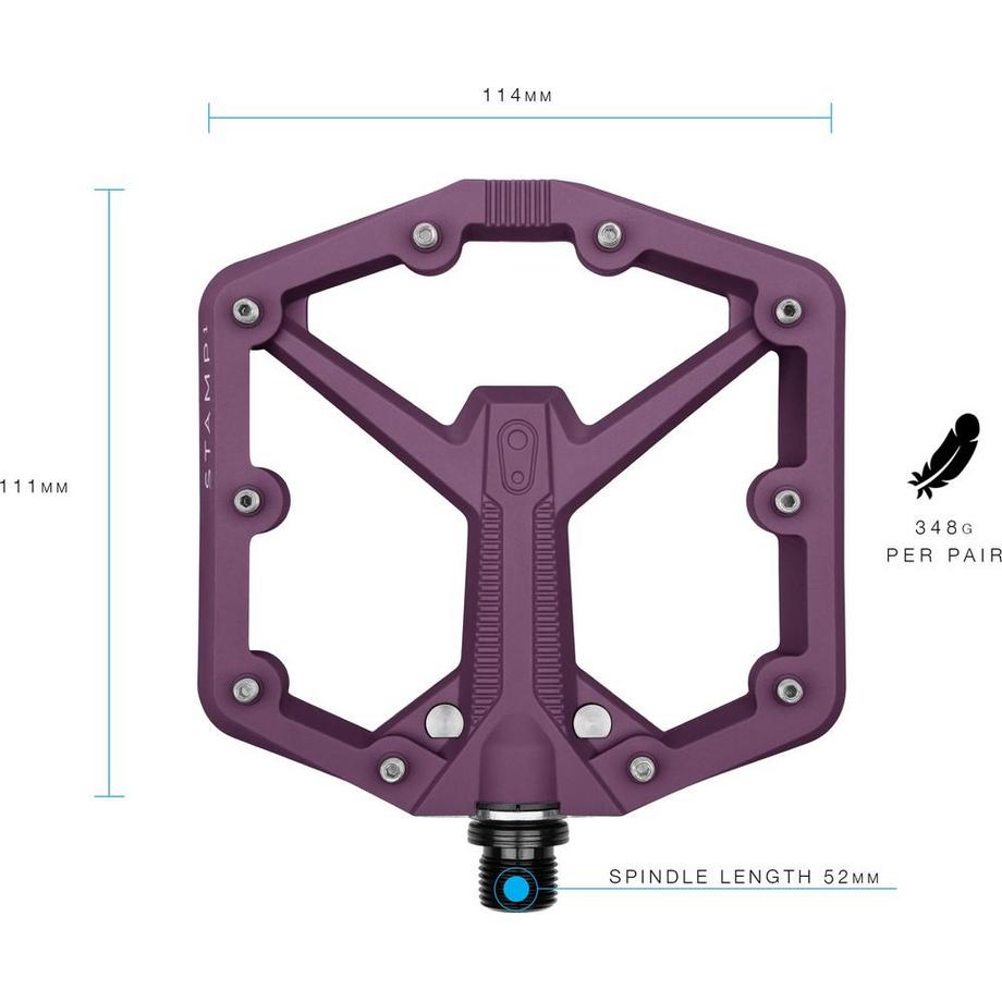 CrankBrothers  Pédale  Stamp 1 Gen 2 
