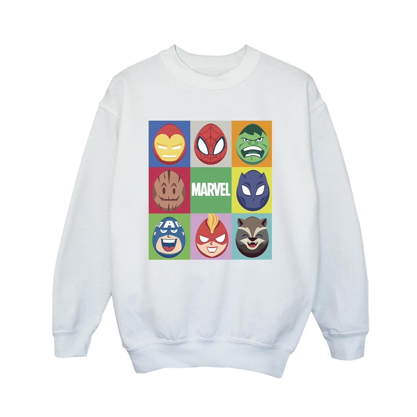 Image of Easter Eggs Sweatshirt Jungen Weiss 116