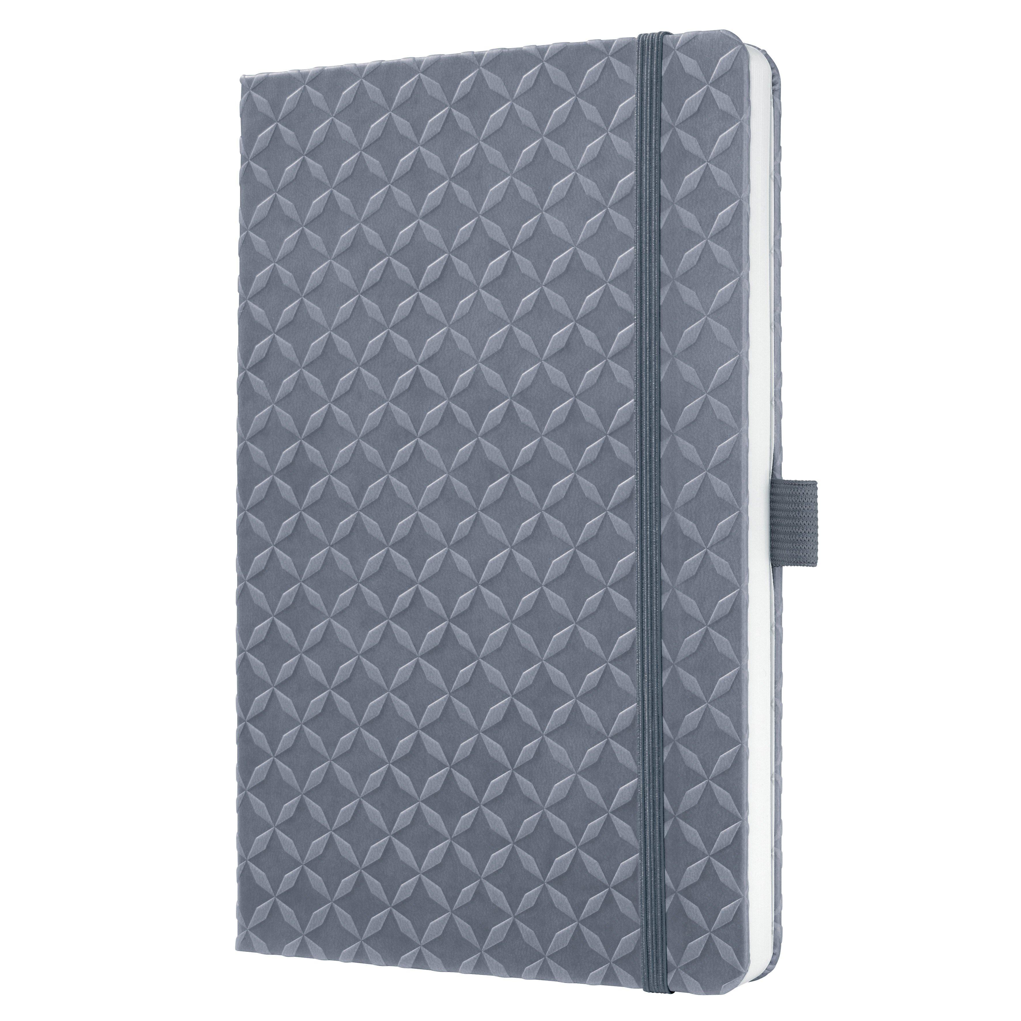 Image of Notizbuch Jolie - liniert - ca. A5 - grau - Hardcover - FSC-zertifiziert Notizbuch Jolie - liniert - ca. A5 - grau - Hardcover - FSC-zertifiziert