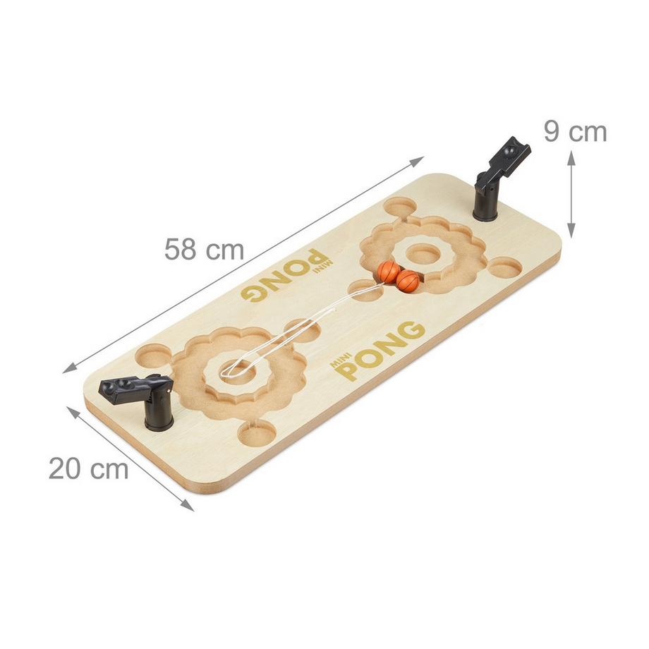 B2X  Mini Beer Pong miten Bechern 