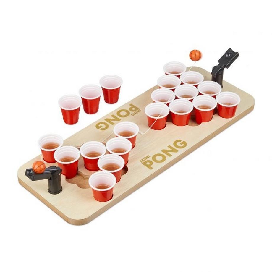 B2X  Mini Beer Pong miten Bechern 