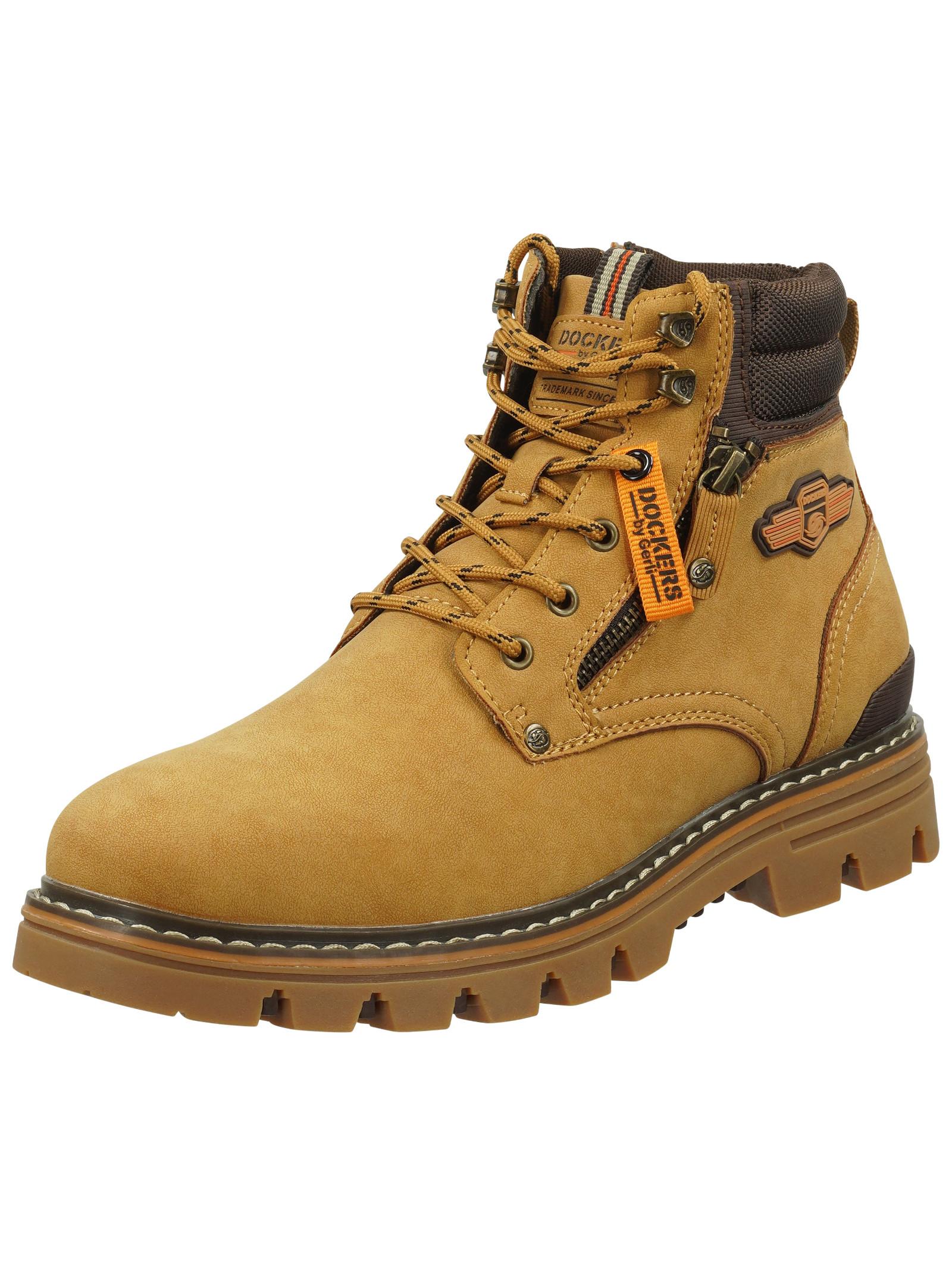 Image of Stiefelette 53hx003-630 Unisex Tan 43