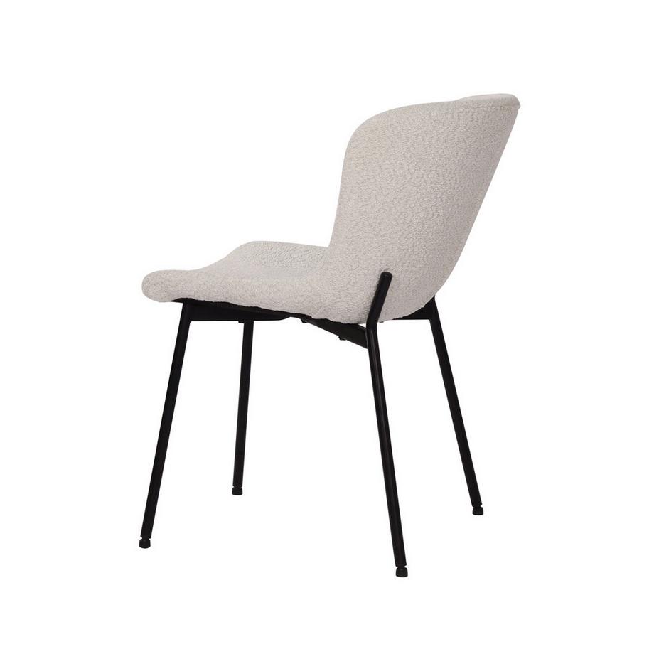mutoni Chaise Industro blanche (lot de 2)  