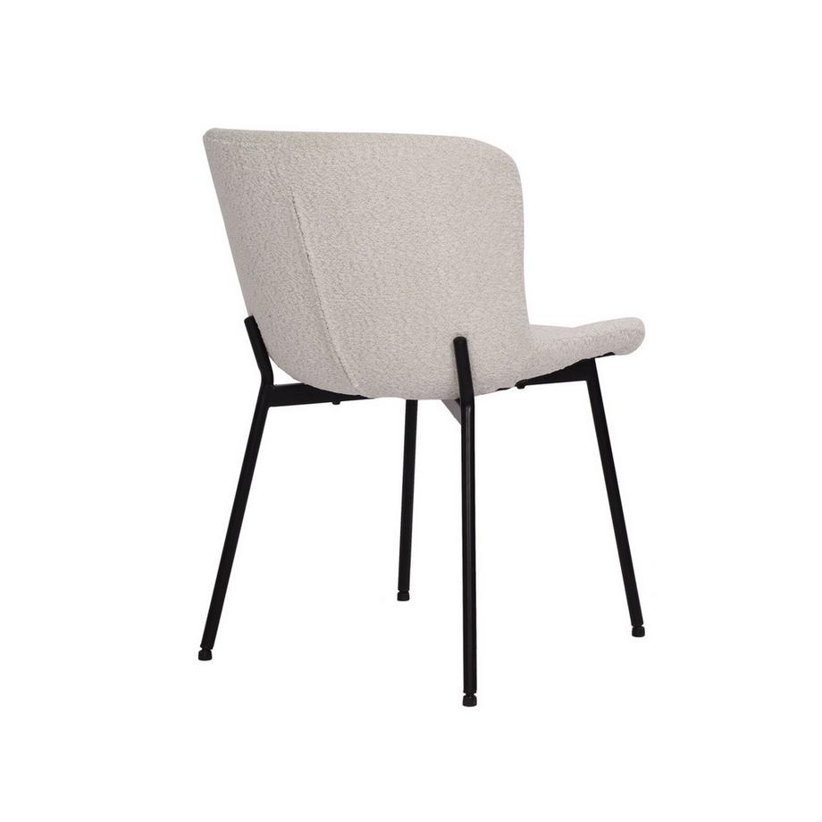 mutoni Chaise Industro blanche (lot de 2)  