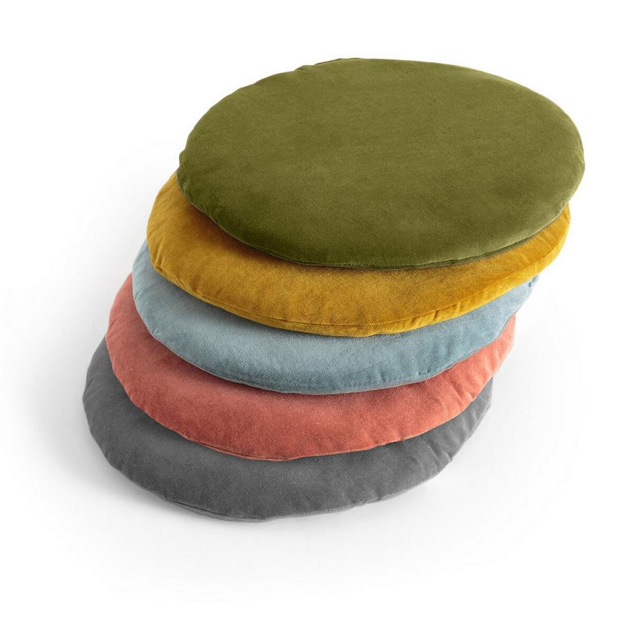 La Redoute Intérieurs Stuhlkissen Velvet  