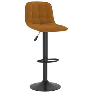 VidaXL Tabouret de bar velours  