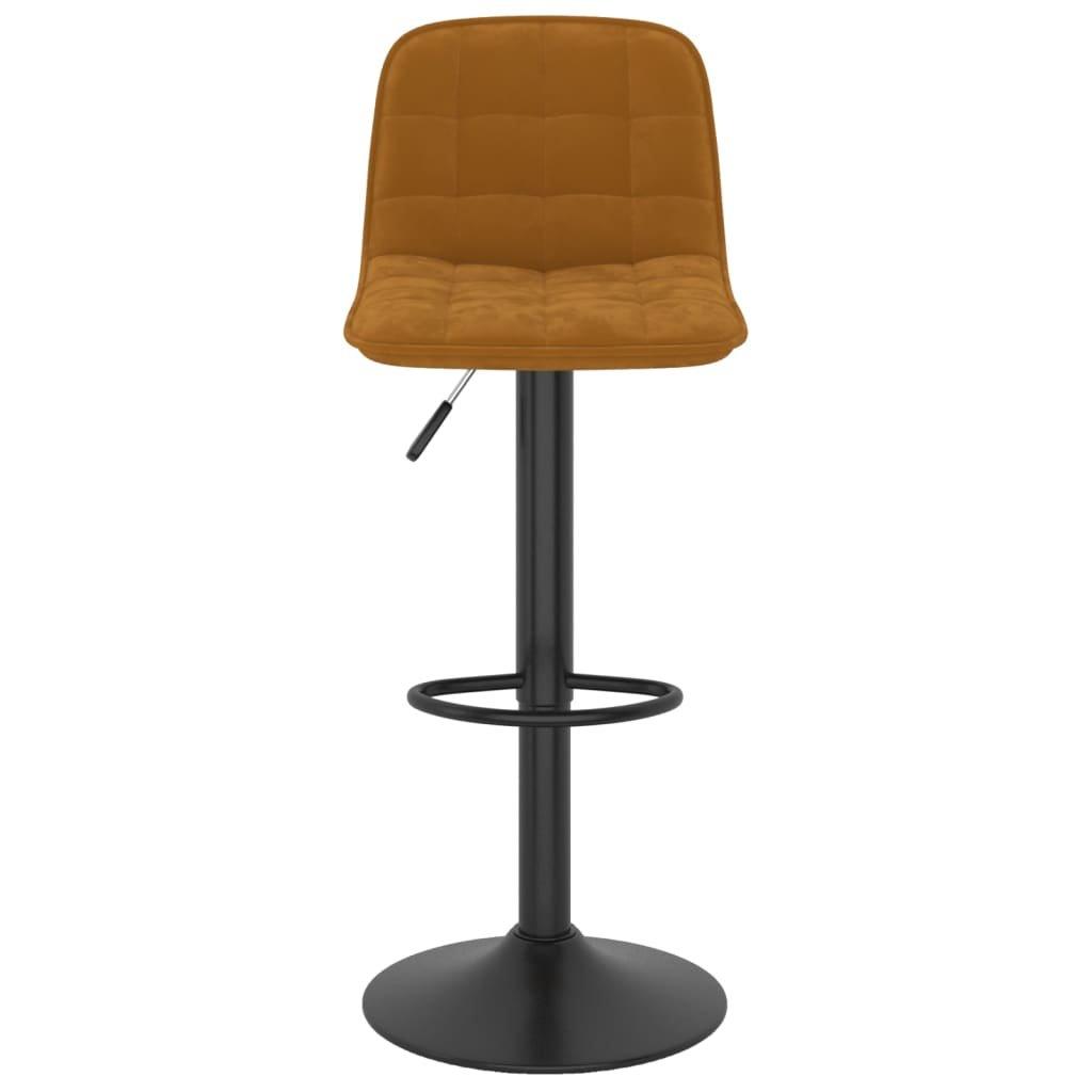 VidaXL Tabouret de bar velours  