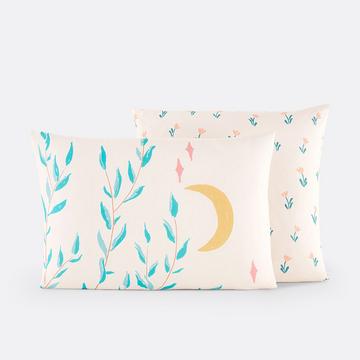 Kissenbezug Anis mit 50% recycelter Baumwolle