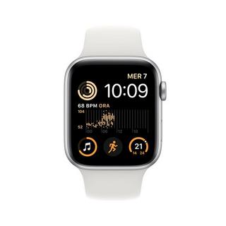 Apple  Watch SE OLED 44 mm Argent GPS (satellite) 