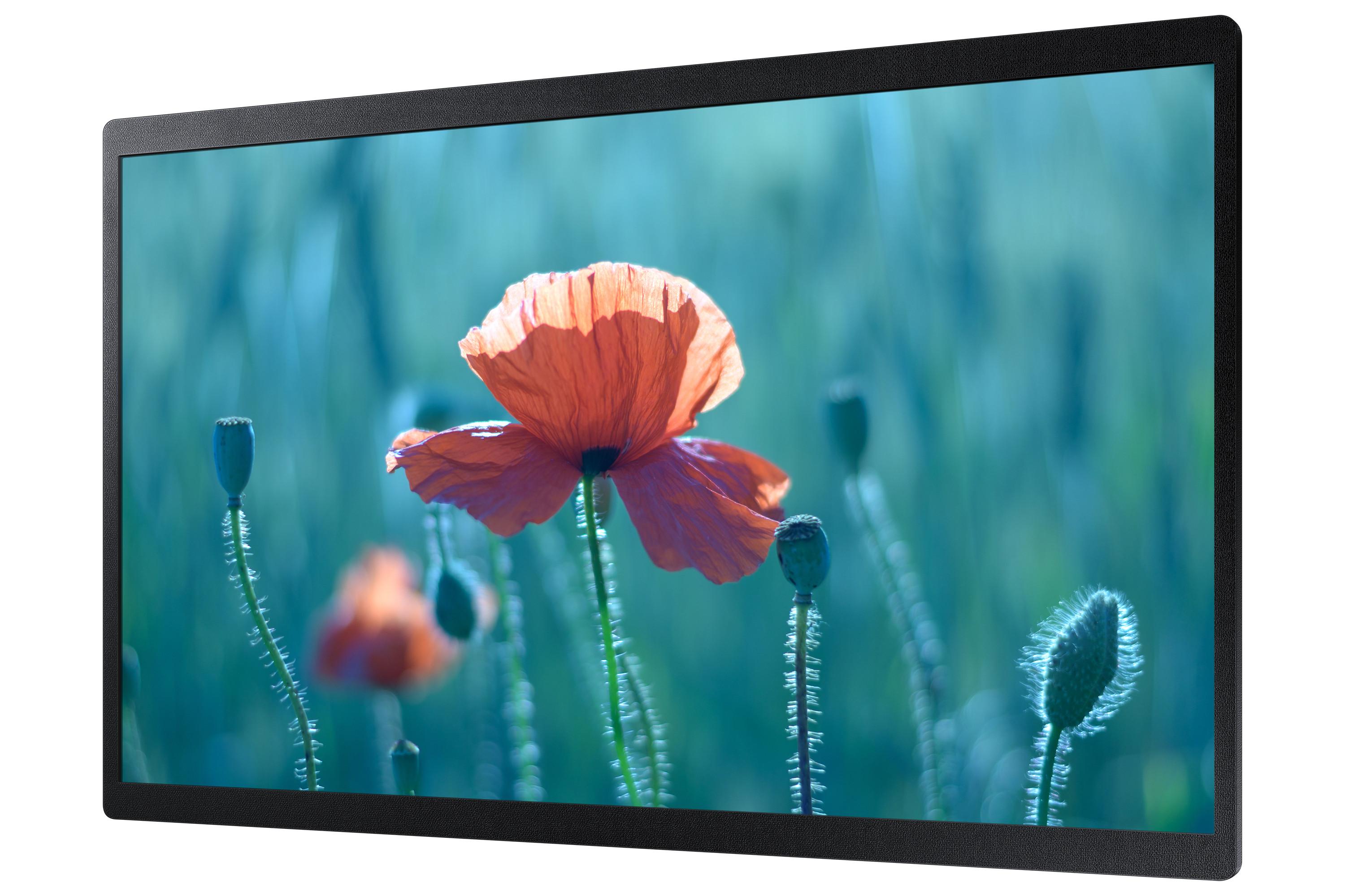 SAMSUNG  Samsung QBR-B QB24R-B Écran plat de signalisation numérique 61 cm (24") LCD Wifi 250 cd/m² Full HD Noir Intégré dans le processeur Tizen 4.0 16/7 