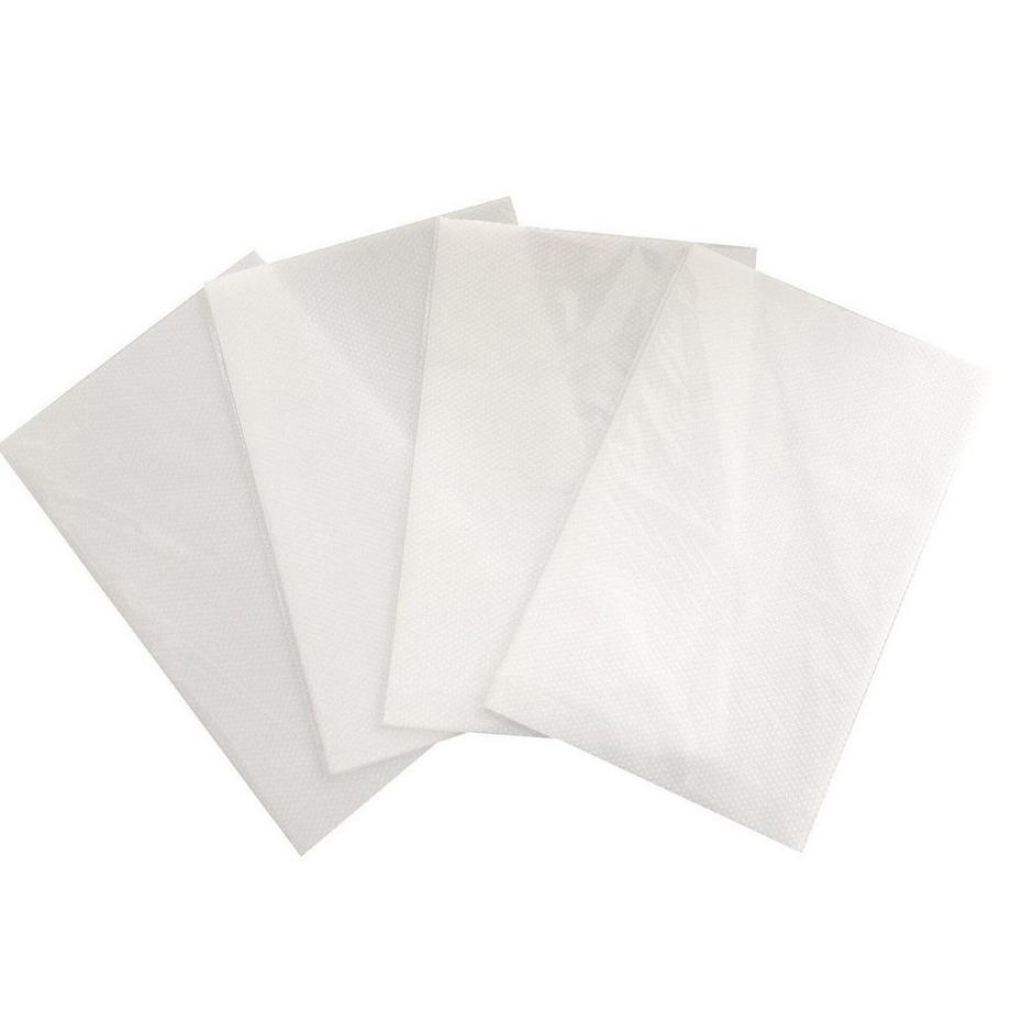 eStore Feuilles de protection pour réfrigérateur - transparentes - 4 pcs  