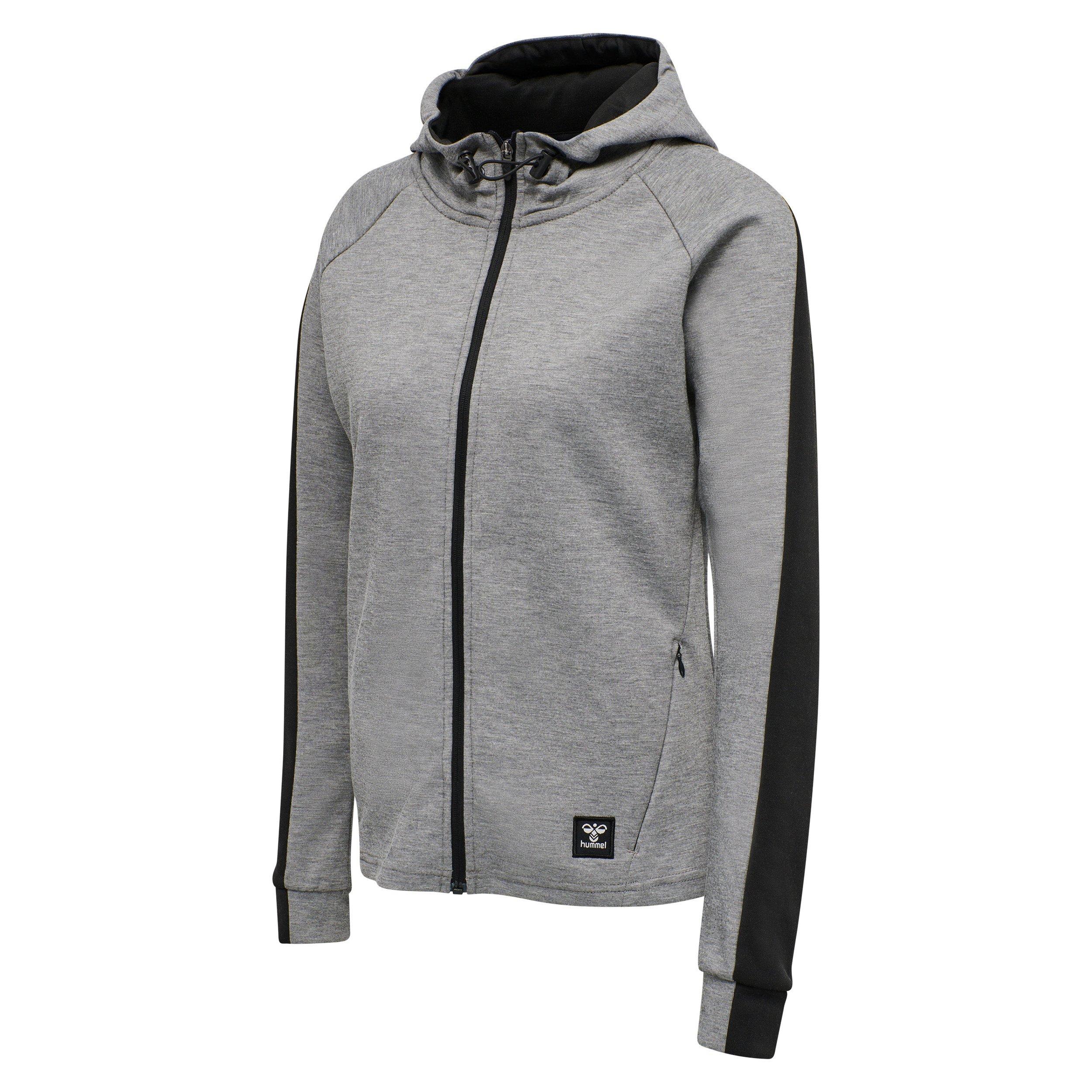 Hummel  felpa con zip a cappuccio hmlessi 