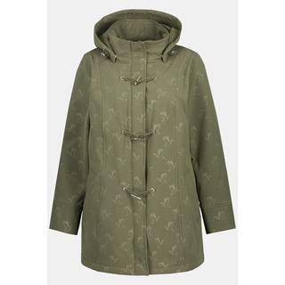 Ulla Popken  Veste softshell HYPAR, doublure en polaire, boutons allongés 