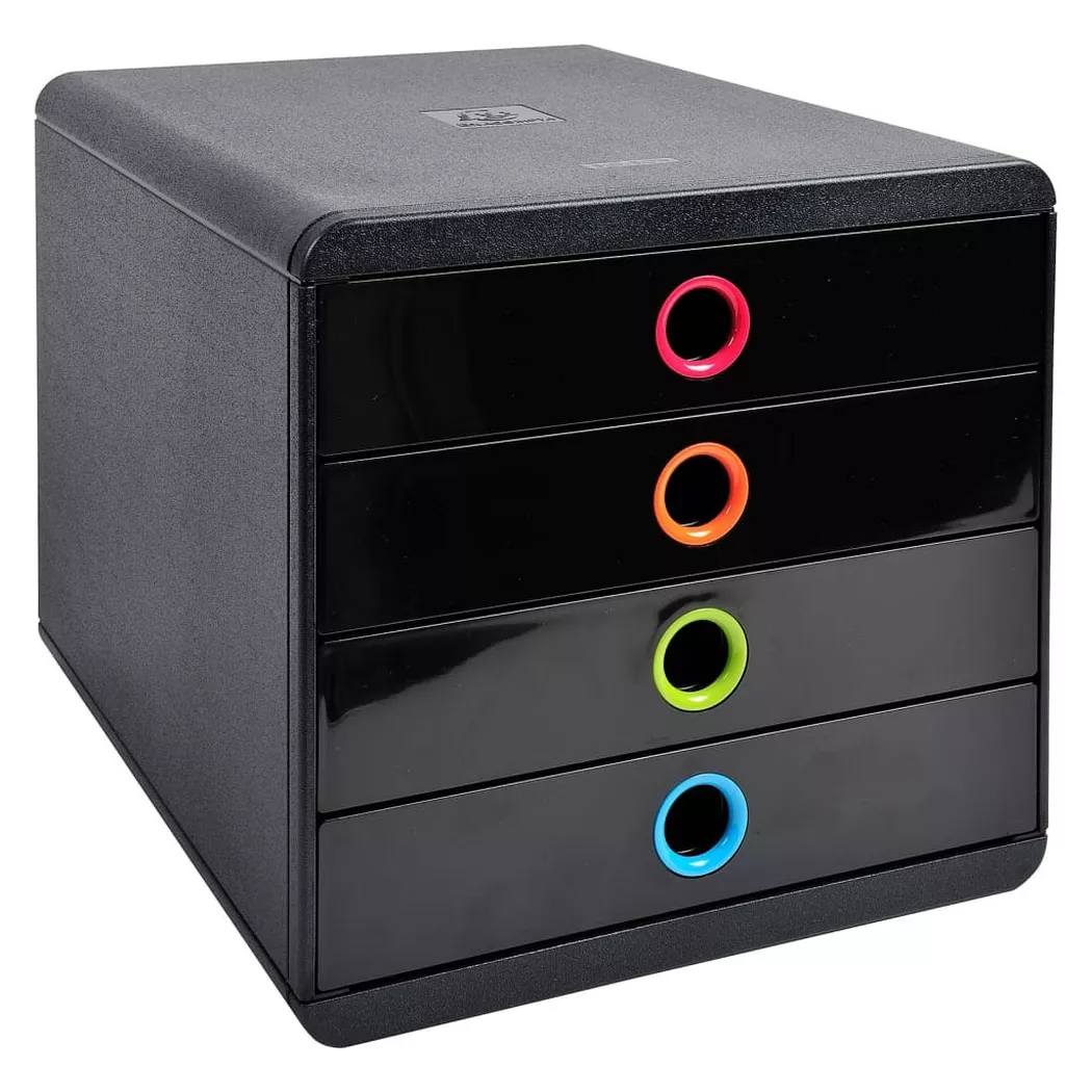 Exacompta Schubladenbox POP-BOX Black Office