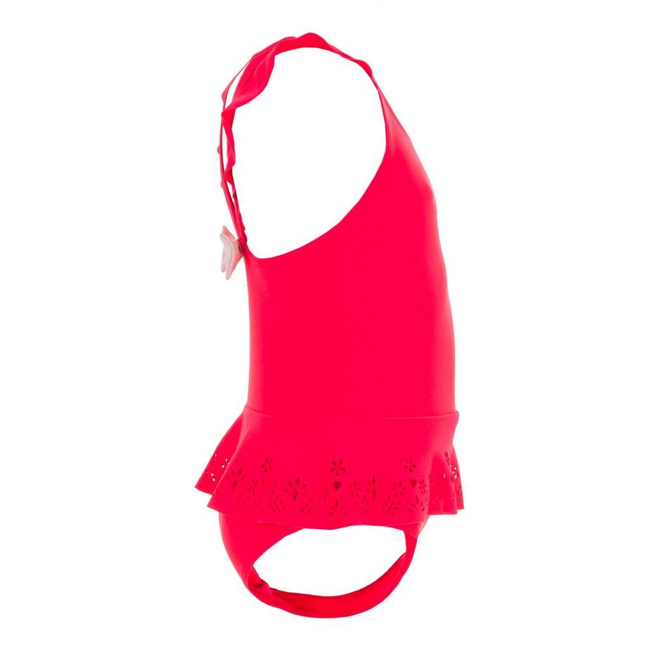 NABAIJI Maillot de bain bébé fille imprimé avec jupette Bleu foncé  