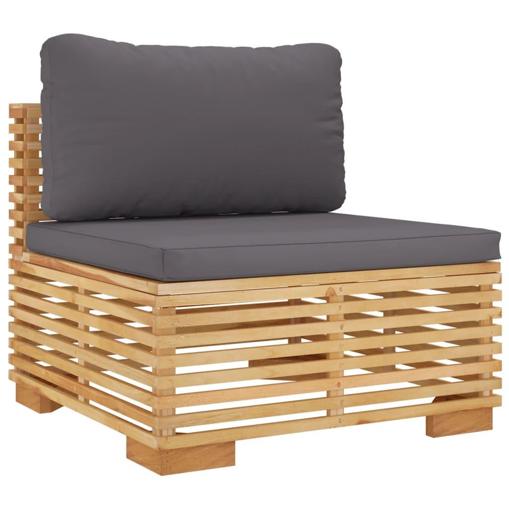 VidaXL set divani da giardino Teak riciclato  