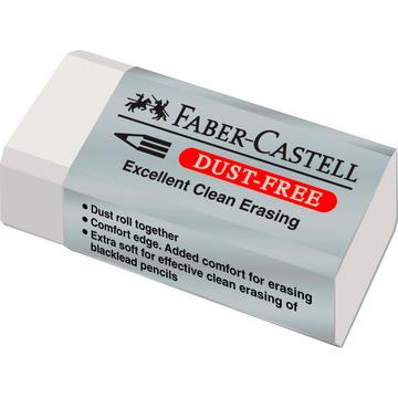 Faber-Castell 187130 gomma per cancellare Plastica Bianco 1 pz
