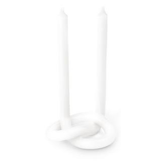 Knot Candles Knot Kerze Weiss  