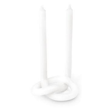 Bougie Knot Blanc