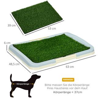 PawHut  Toilettes pour chiens 