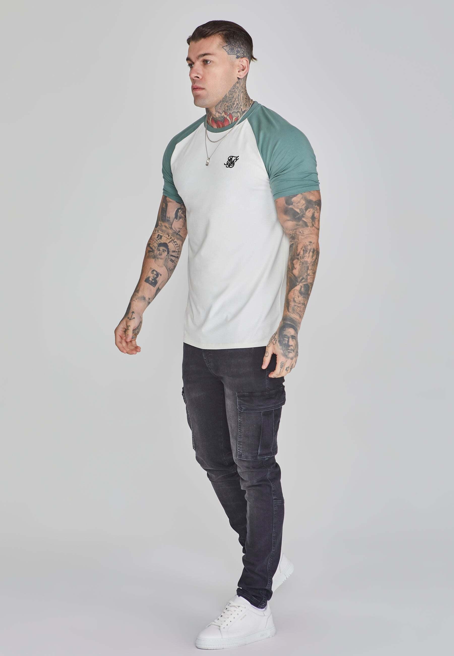 Sik Silk  T-Shirt Raglan T-Shirt 