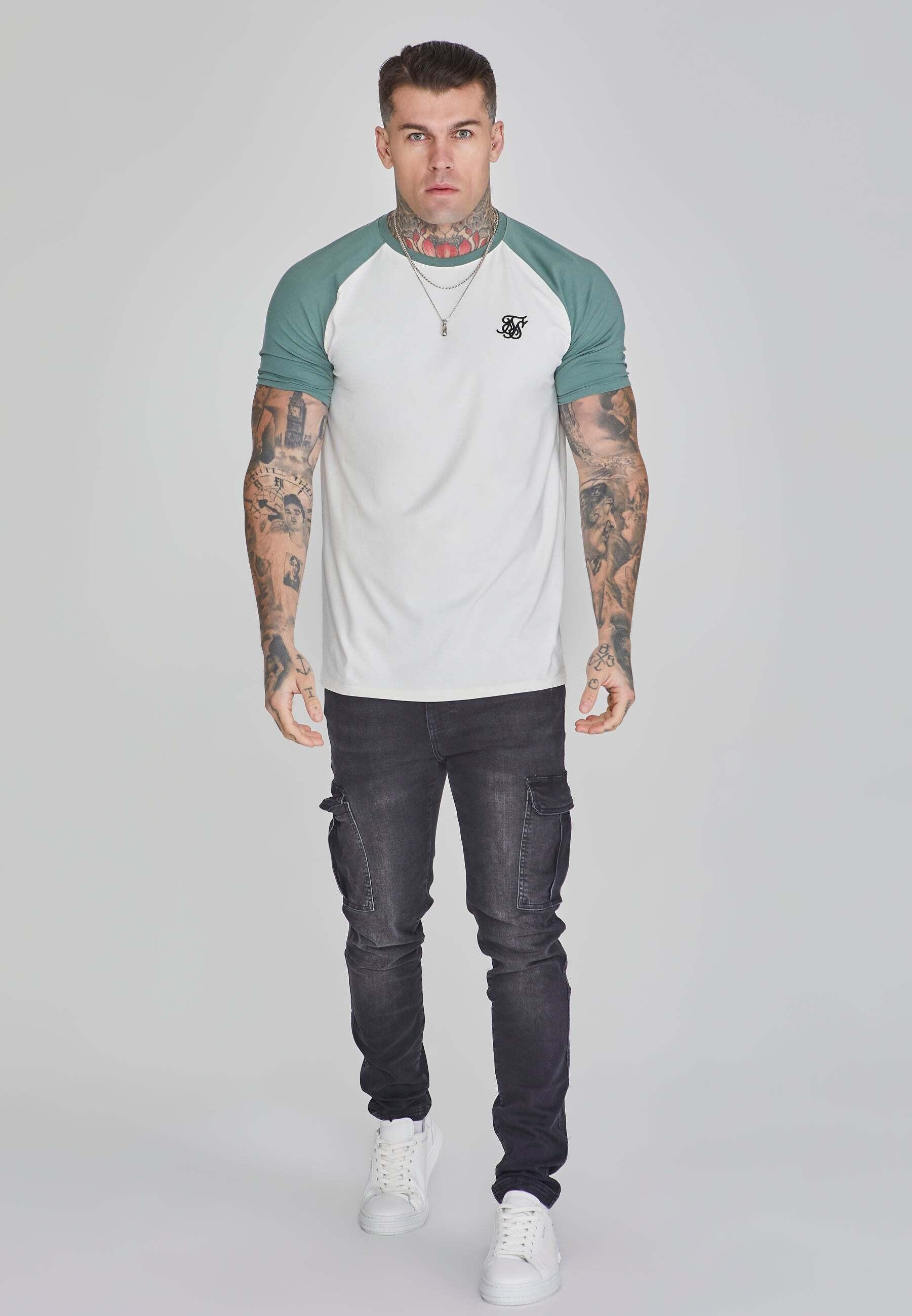 Sik Silk  T-Shirt Raglan T-Shirt 