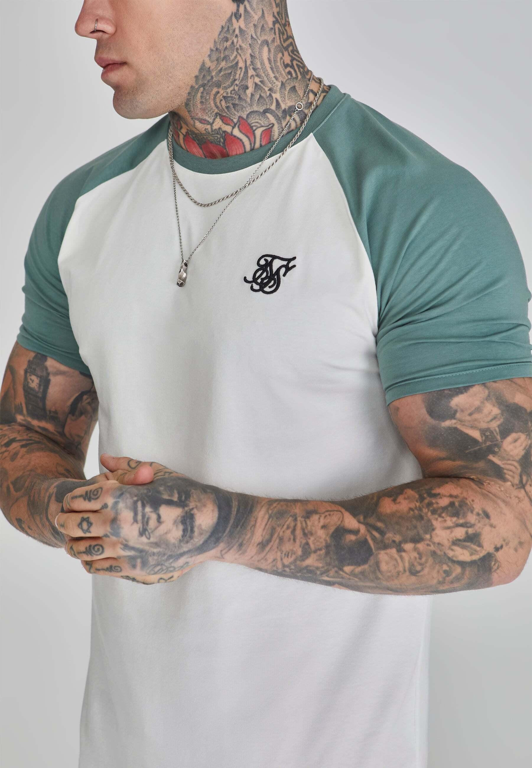 Sik Silk  T-Shirt Raglan T-Shirt 