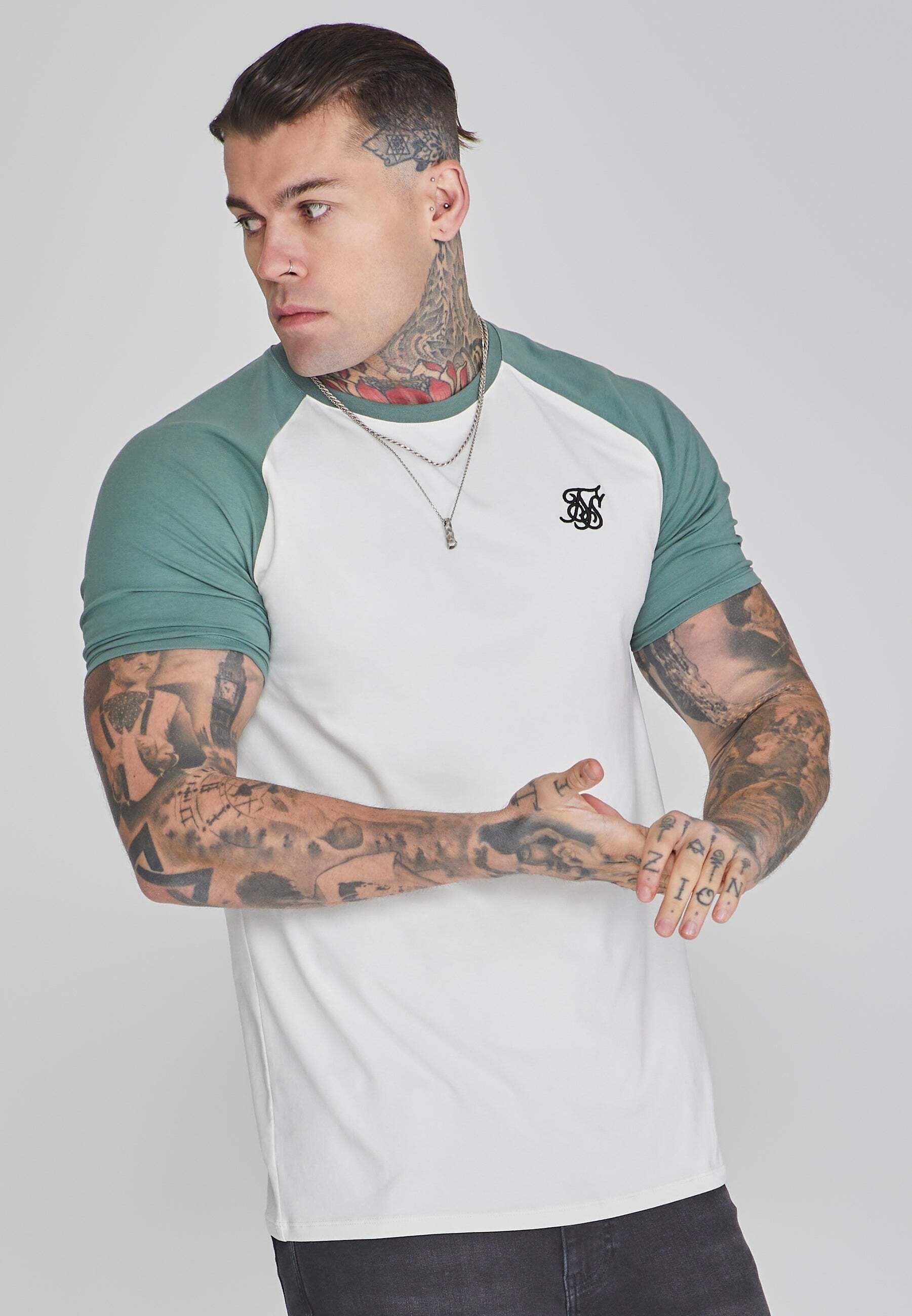 Sik Silk  T-Shirt Raglan T-Shirt 