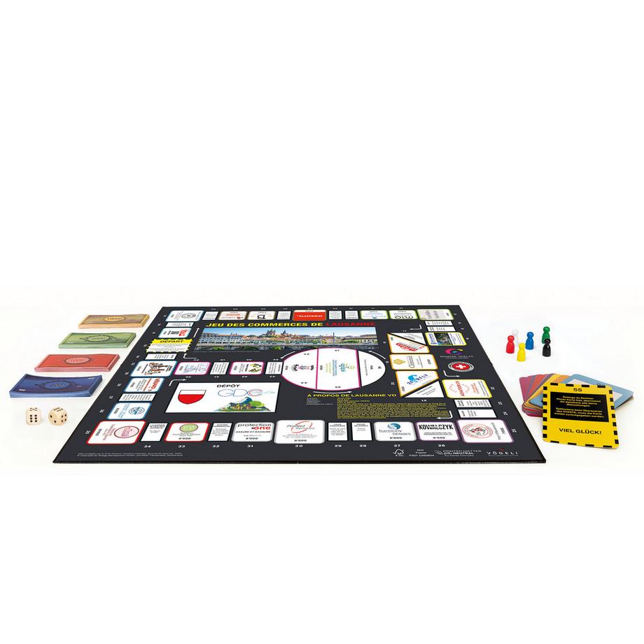 GEWERBE-SPIEL  Brettspiel LAUSANNE VD (Französisch) 