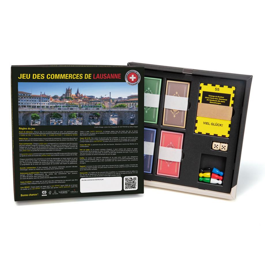 GEWERBE-SPIEL  Brettspiel LAUSANNE VD (Französisch) 