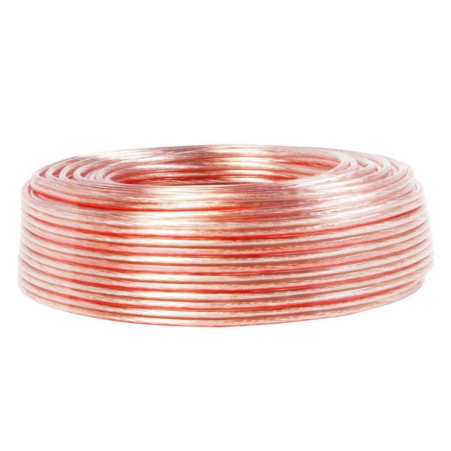 LogiLink  Câble haut-parleur 2x2,5 25m Transparent 