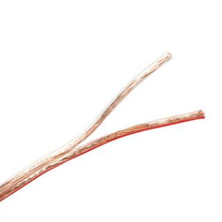 LogiLink  Lautsprecherkabel 2x2,5 25m Transparent 