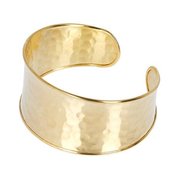 Image of 18kt Gelbgold Armband Mit Gehämmertem Effekt Damen Gelbgold 6cm